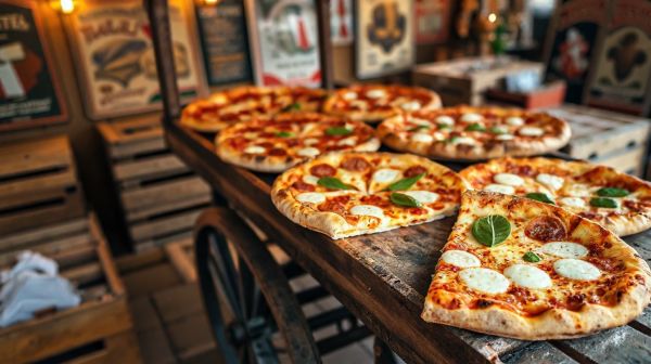 Top 5 délicieuses pizzas du kiosque à vire à savourer
